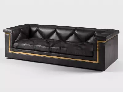 3D Model Sofa  luxury SEATER 3  for free  3D model