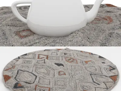 Rugs No 967 Low-poly 3D model