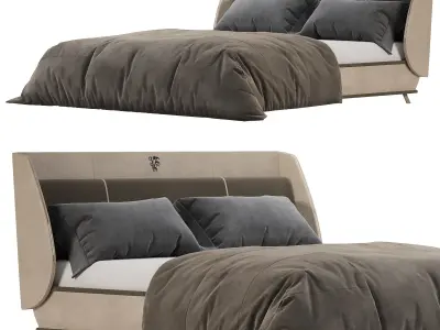 Le Comte Bed By Visionnaire 3D model