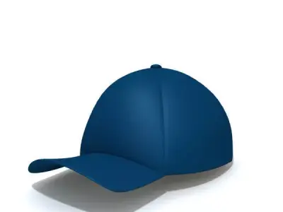 Baseball Cap 3D model