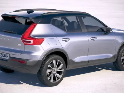 Volvo XC40 Recharge 2020 3D model