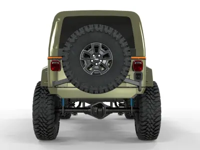 Kalaber Jeep Cj8 1985 3D model