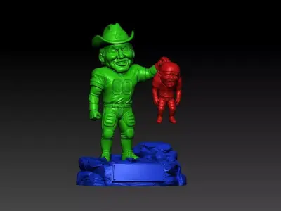 NFC EAST RIVALRY - COWBOYS WIN AGAIN 3D print model