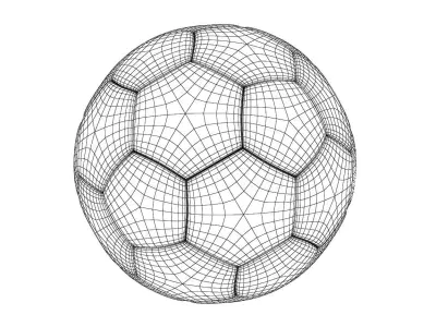 Soccer Ball 02 3D model