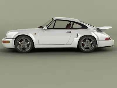Porsche 911 964 Turbo S 3D model