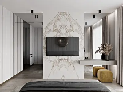 Bedroom Scene  3D model