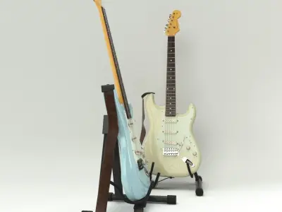 Fender Stratocaster 3D model
