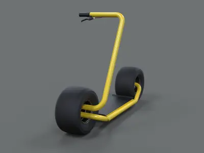 Stator electric scooter 3D model