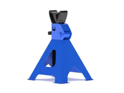 Garage Axle Stands 3D model