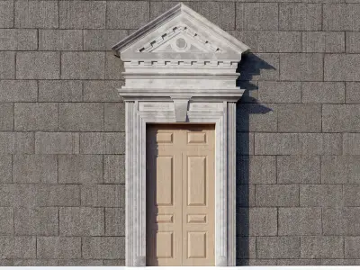 Architecture Entrance Door 3D model