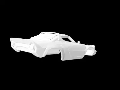 Lancia Stratos Rally 3D print model