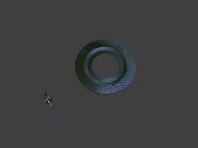 Hyoid Bevel Gears 3D model