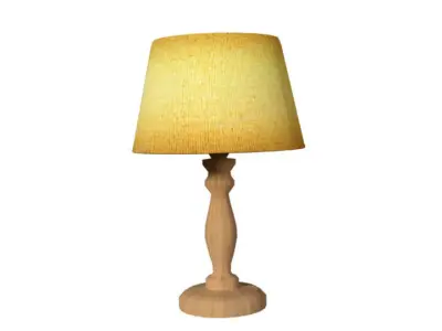Table Lamps Collection - Pack of 6 Low-poly 3D model