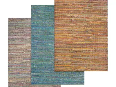 Rug Set 356 3D model