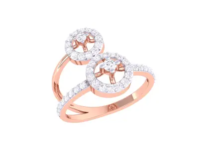 The Pinnacle of Luxury Exclusive Diamond Rings  3D print model