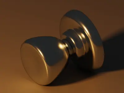 Door Knob Free low-poly 3D model