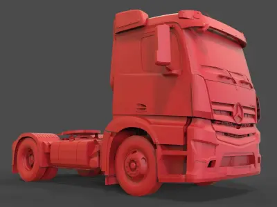 Mercedes Benz Antos 3D print model