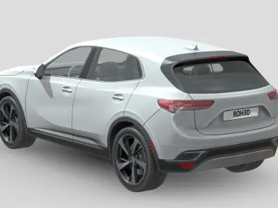 Buick Envision 2021 Low-poly 3D model
