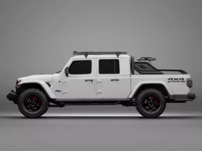 Jeep Gladiator 2020 3D model
