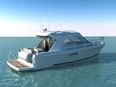 Riviera 3600 Sport Yacht 3D model