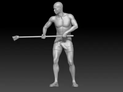 car wash boy 2025 3 3D print model