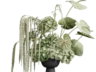 Flower In Vase 83 3D model