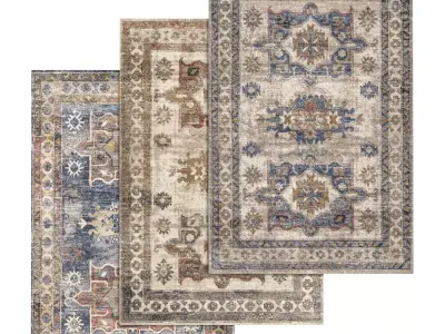 Rug Set 1502 3D model
