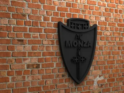 AC Monza Logo 3D print model