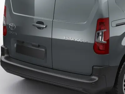 Toyota Proace City Van 2019 3D model