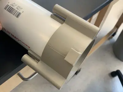 CAM-based Pipe attachment 3D print model