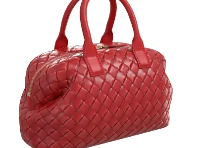 Bottega Veneta Bauletto Intrecciato Bag Low-poly 3D model