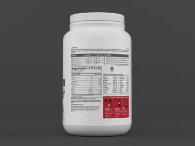 Protein Powder 3D model 173