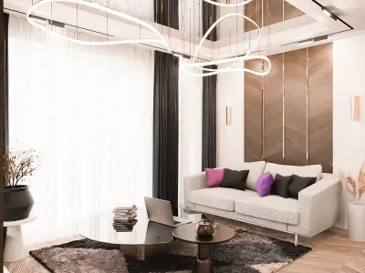 Complete House Interior 3D model 3D model