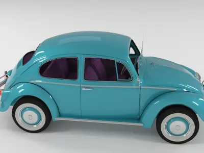 Volkswagen Beetle Classic 3D model