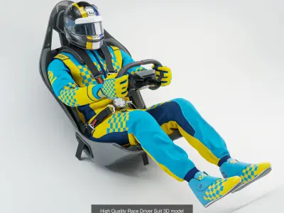 High Quality Race Driver Suit Pack