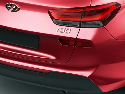 Hyundai i30 Tourer 2017  3D model