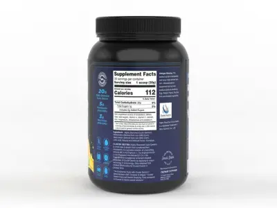 Protein Powder 3D model 153