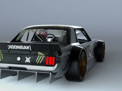 Hoonicorn v1  3D model