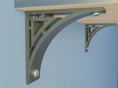 Shelf Bracket 3 3D print model