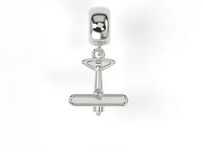 Plane Charm 3D print model