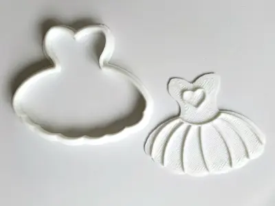 Cookie cutters set toys 3D print model