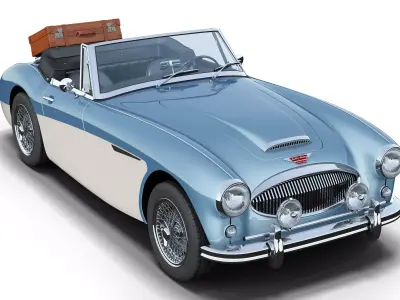 Austin-Healey 3000 MkII 3D model