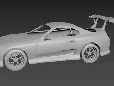 Toyota Supra 1993 Tuning Body For Print 3D print model