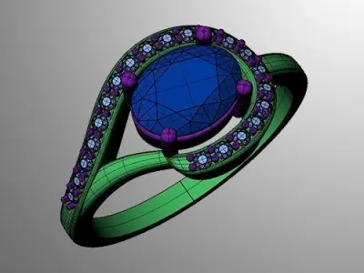 Ring  50 3D print model