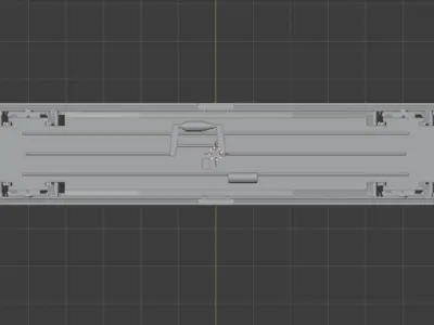 H0 1-87 scale Hbbins-tt 309 freight car 3D print model