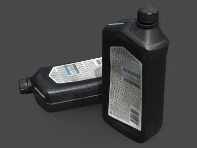 Transmission Fluid Bottle 3D model