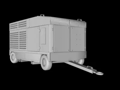 Generator van Low-poly 3D model