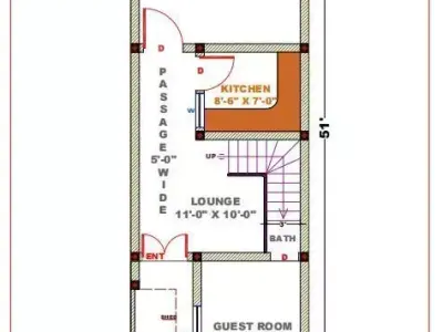 3D HOUSE MODEL PLAN WITH 2D PLAN  3D model