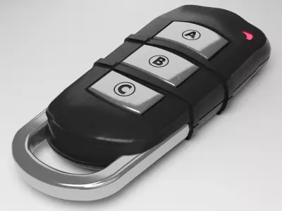 Door Remote control - gate remote - parking remote - CAR Remote 3D model