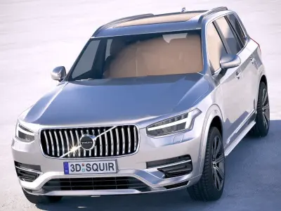 Volvo XC90 2020 3D model